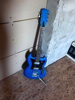 Decoratieve elektrische gitaar, Muziek en Instrumenten, Snaarinstrumenten | Gitaren | Bas, Ophalen, Zo goed als nieuw, Elektrisch