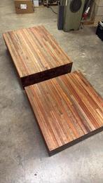 Linteloo aulia set salontafels. Henk Vos designer, Huis en Inrichting, Ophalen, Overige materialen, Gebruikt, 100 tot 150 cm