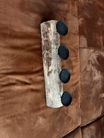 Decoratieve kaarshouder, Huis en Inrichting, Woonaccessoires | Kandelaars en Kaarsen, Ophalen, Bruin, Zo goed als nieuw, Minder dan 25 cm