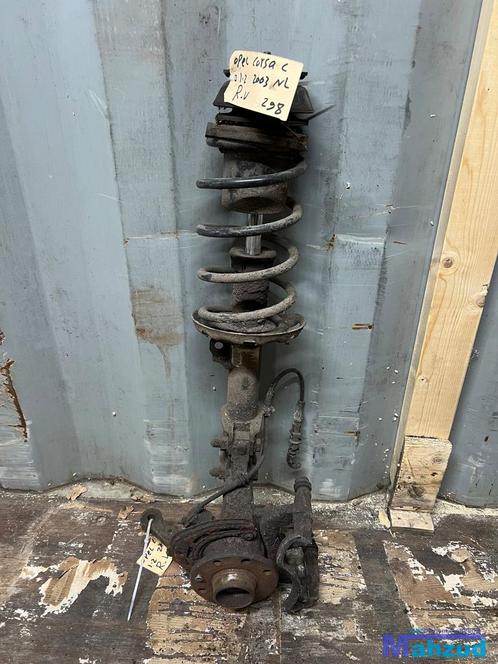OPEL CORSA C 1.2 rechts voor veerpoot 2000-2005, Auto-onderdelen, Ophanging en Onderstel, Opel, Gebruikt, Ophalen of Verzenden
