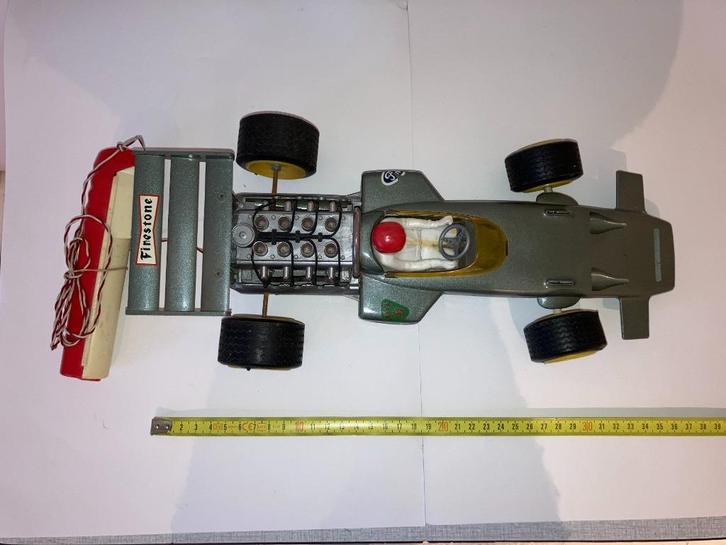 Formule 1 raceauto Sanchis Espana vintage 40 cm Fir, Verzamelen, Speelgoed, Ophalen of Verzenden