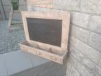 Mooi houten krijtbord met krijtbakjes, Ophalen