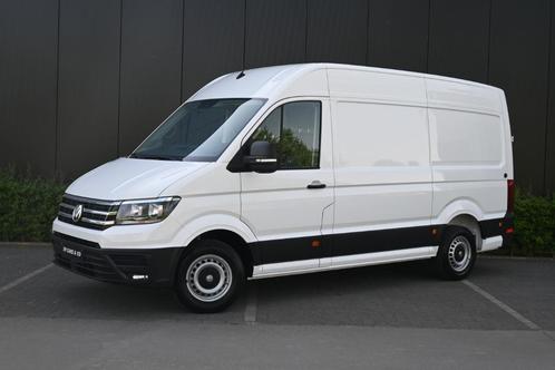 Vw Crafter L3H3 140pk / DSG, Carplay, Camera, Cruise, Trekh, Auto's, Bestelwagens en Lichte vracht, Bedrijf, Te koop, ABS, Achteruitrijcamera