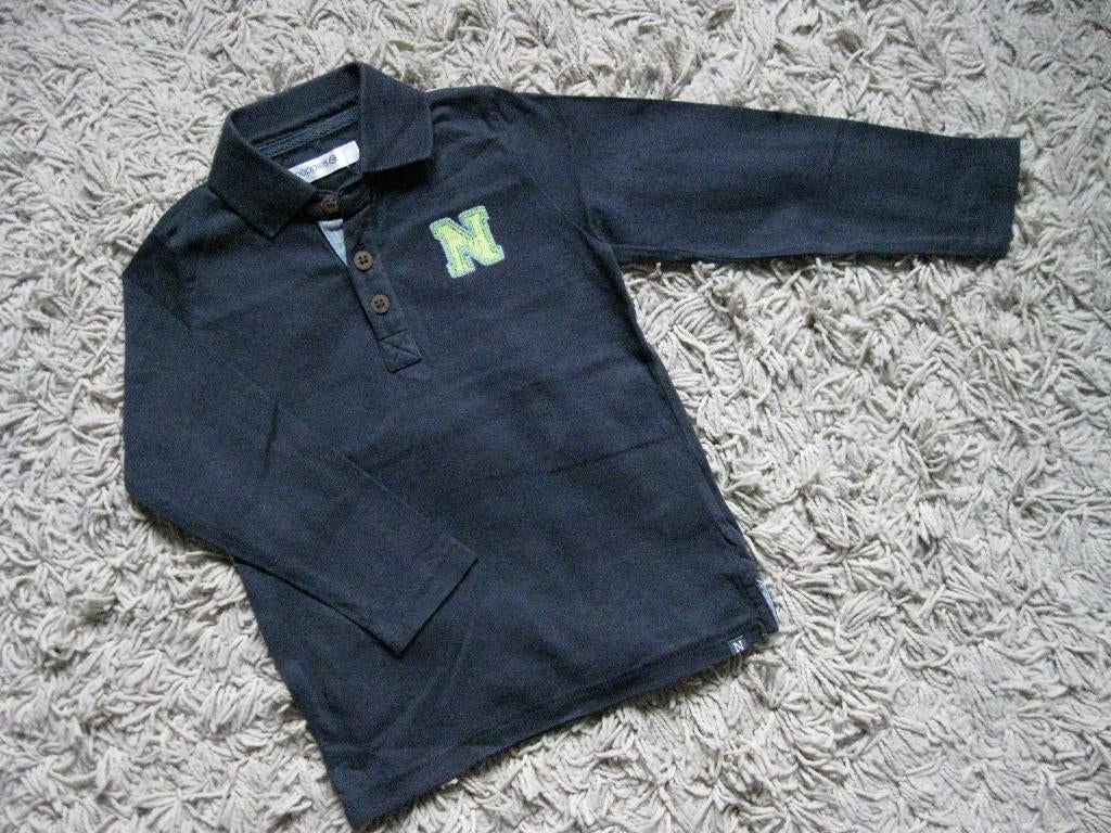 ★ M92 - Polo / Longsleeve 'noppies', Gebruikt, Ophalen of Verzenden, Shirt of Longsleeve, Jongen