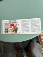 la Chouffe kaart klein, Verzamelen, Biermerken, Ophalen of Verzenden, Zo goed als nieuw, Overige typen, Overige merken