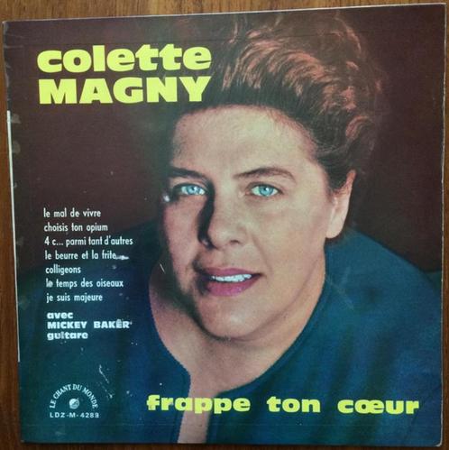 Colette Magny – Frappe Ton Coeur - 10 pouces, CD & DVD, Vinyles | Autres Vinyles, 10 pouces, Enlèvement