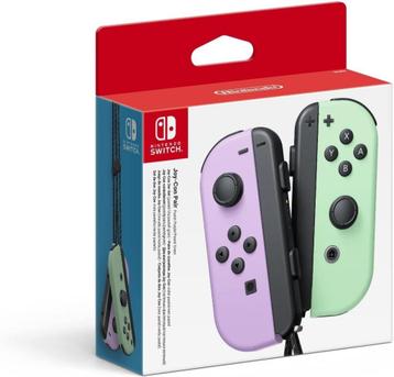 Nintendo Switch Joy-Con Controller Pair - Pastel Purple/Past beschikbaar voor biedingen