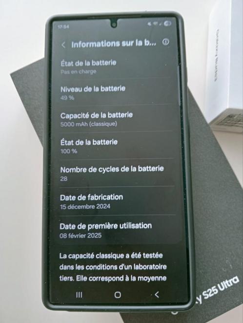 Samsung S25 ultra 256 gb, Telecommunicatie, Mobiele telefoons | Samsung, Zo goed als nieuw, Zwart, Ophalen