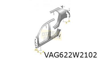 Audi A1 (11/18-) (GBA) zijpaneel Rechts Origineel! 82G810076 beschikbaar voor biedingen
