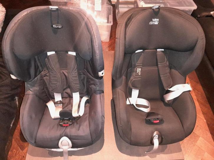 2 Britax Römer autostoeltjes, Kinderen en Baby's, Autostoeltjes, Zo goed als nieuw, Romer, 0 t/m 18 kg, Isofix, Afneembare rugleuning