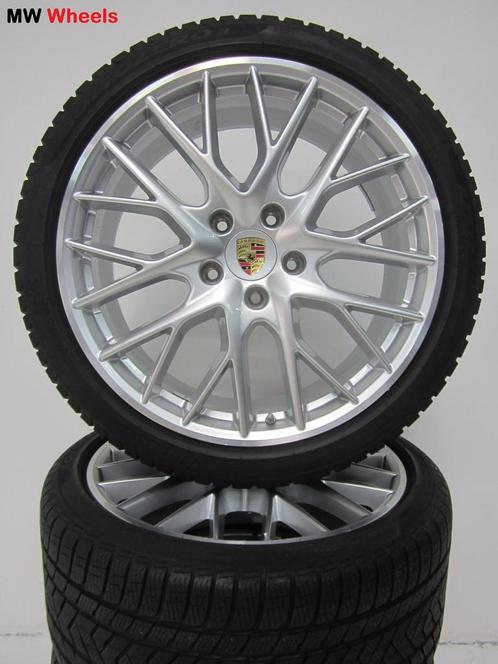 Originele Porsche Panamera 971 21 inch velgen winterbanden, Auto-onderdelen, Banden en Velgen, Banden en Velgen, Winterbanden