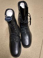 Nieuwe schoenen in kalfsleder. Zwart hoog model, Ophalen, Stonefly, Zwart, Boots