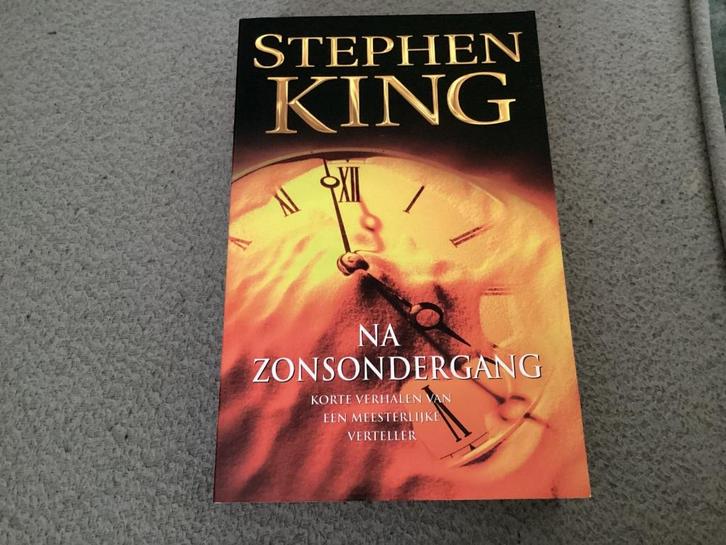 Na Zonsondergang - Stephen King, Livres, Thrillers, Enlèvement ou Envoi
