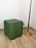Boîte/pouf Mid-Century, Maison & Meubles, Canapés | Repose-pieds & Poufs, Enlèvement ou Envoi, Utilisé