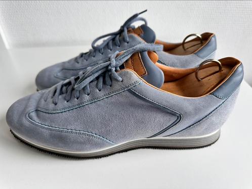Sneakers bleu clair en daim Santoni NOUVELLE taille 9, Vêtements | Hommes, Chaussures, Neuf, Baskets, Bleu, Enlèvement ou Envoi