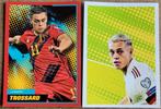 2 Panini stickers: Leandro Trossard, Ophalen of Verzenden, Zo goed als nieuw, Poster, Plaatje of Sticker