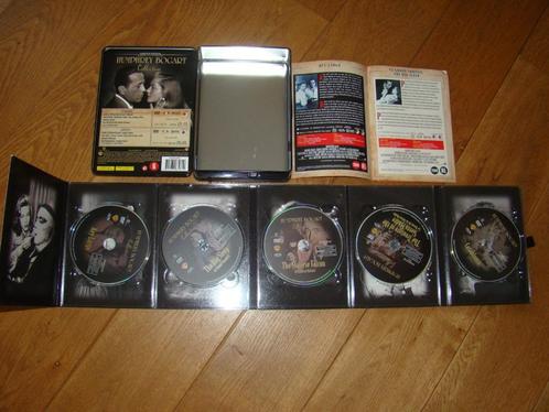 Humphrey Bogart collectie 5 films, Cd's en Dvd's, Dvd's | Klassiekers, Zo goed als nieuw, Thrillers en Misdaad, 1940 tot 1960
