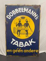 Emaille Oud Geleefd Dobbelmann’s Tabak Bord ( mega groot ), Verzamelen, Merken en Reclamevoorwerpen, Ophalen