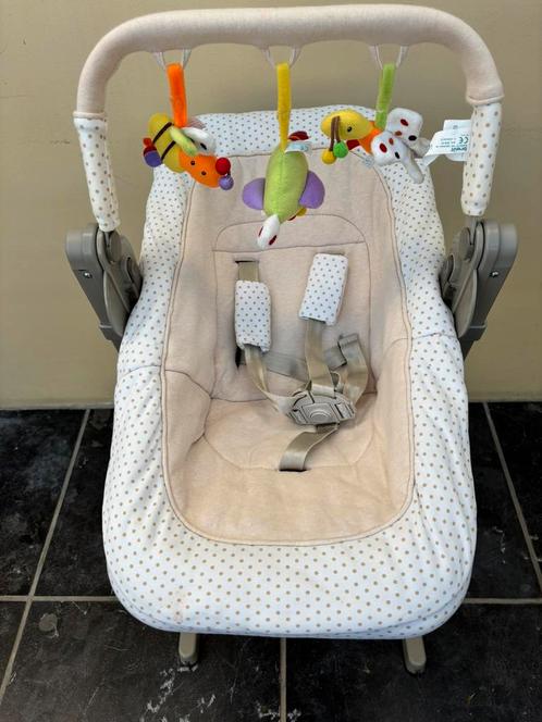 Meegroeistoel Brevi : incl babykuip, zitbeugel met riempjes, Kinderen en Baby's, Babyvoeding en Toebehoren, Zo goed als nieuw