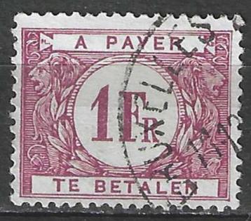 Belgie 1922 - OBP 43TX - Takszegel 1 F. (ST) beschikbaar voor biedingen