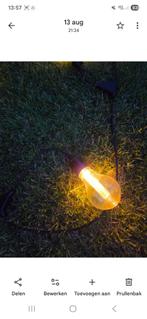 Verlichting buiten - lichtslinger, Tuin en Terras, Buitenverlichting, Ophalen, Gebruikt
