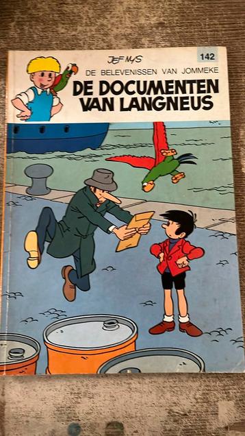 Jommeke - De documenten van Langneus, Boeken, Ophalen of Verzenden, Gelezen