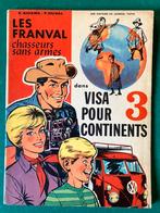 Les Franval . Visa pour 3 continents 1ère édition, Livres, Utilisé