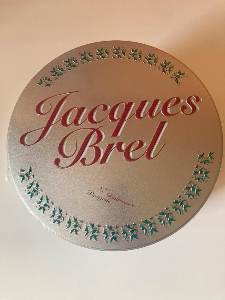 Jacques BREL Collector's Box „25th Anniversary”, Cd's en Dvd's, Cd's | Schlagers, Zo goed als nieuw, Boxset, Ophalen
