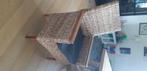 Stoelen in teak ( 6 stuks ), Huis en Inrichting, Stoelen, Ophalen, Riet of Rotan, Gebruikt, Bruin