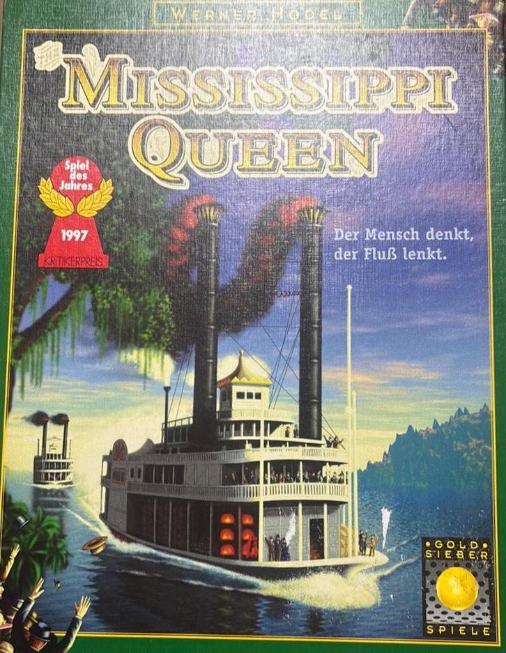 Mississippi Queen, Hobby en Vrije tijd, Gezelschapsspellen | Bordspellen, Gebruikt, Ophalen of Verzenden