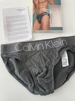 CK Microfiber Hip Brief, Kleding | Heren, Verzenden, Grijs, Calvin Klein, Slip