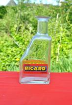 carafe anisette Ricard vintage en verre, Autres types, Utilisé, Enlèvement ou Envoi