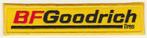 BF Goodrich Tires stoffen opstrijk patch embleem #1, Neuf