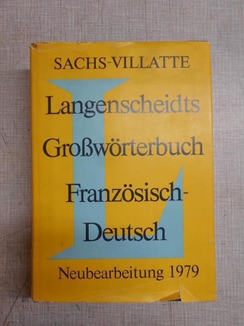 Langenscheidts Grosswörterbuch Französisch-Deutch Teil 1, Boeken, Woordenboeken, Zo goed als nieuw, Overige uitgevers, Ophalen of Verzenden
