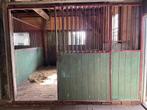 3 gebruikte paardenboxen met kunststof planken, Dieren en Toebehoren, 2 of 3 paarden of pony's, Weidegang