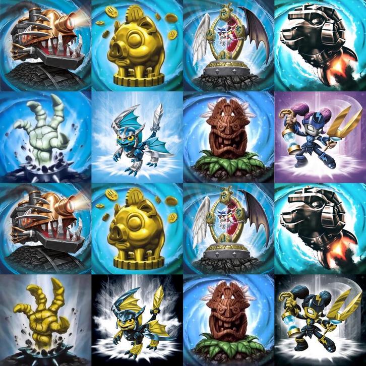 Skylanders Trap Team Adventure Pack Set, Games en Spelcomputers, Games | Overige, Zo goed als nieuw, Avontuur en Actie, 2 spelers