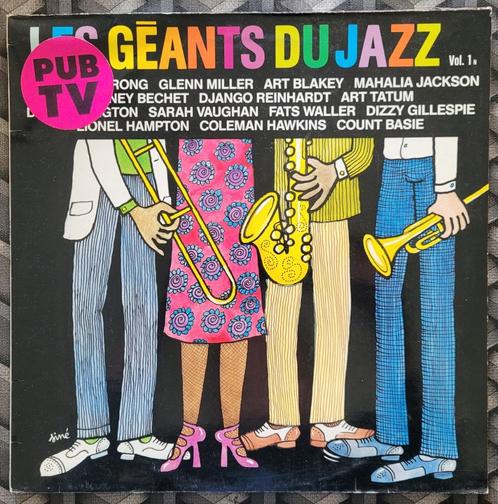 LP Les Giants du Jazz vol.1 uit 1987, Cd's en Dvd's, Vinyl | Jazz en Blues, Gebruikt, Jazz, 1960 tot 1980, Ophalen of Verzenden