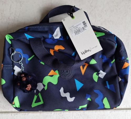 Sac repas Kipling Lounas Geo Mix Dark, neuf, Diversen, Schoolbenodigdheden, Nieuw, Ophalen of Verzenden