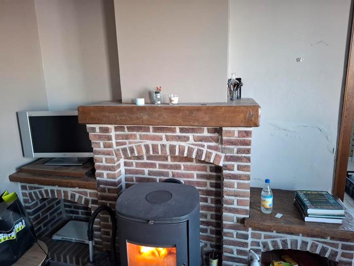 Eiken schouw, Huis en Inrichting, Haarden, Gebruikt, Ophalen