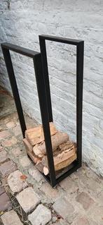 Porte buche fabrication ferronnier, Tuin en Terras, Brandhout