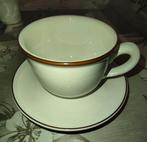 Tasse et sous tasse, Maison & Meubles, Cuisine | Vaisselle, Comme neuf, Tasse(s) et/ou soucoupe(s), Céramique, Enlèvement ou Envoi