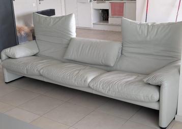 Ensemble de chaises Cassina Marulanga, cuir, design, Enlèvement
