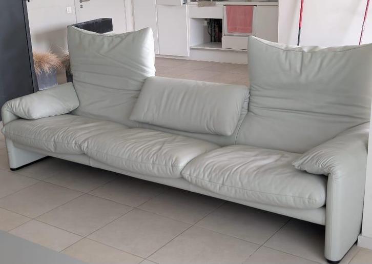 Cassina Marulanga zetelset, leder, design, Huis en Inrichting, Zetels | Complete zithoeken, Ophalen