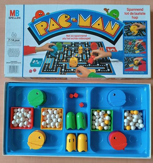 Jeux retro MB - Pac Man, Hobby & Loisirs créatifs, Jeux de société | Jeux de plateau, Utilisé, Trois ou quatre joueurs, Enlèvement ou Envoi