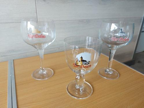 Ter Dolen oude bier glazen, Verzamelen, Biermerken, Zo goed als nieuw, Glas of Glazen, Overige merken, Ophalen of Verzenden