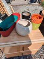 Assortiment bloempotten, Tuin en Terras, Ophalen, Gebruikt