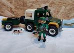 Playmobil Jeep met boswachter - 4206, Kinderen en Baby's, Speelgoed | Playmobil, Complete set, Ophalen of Verzenden, Zo goed als nieuw