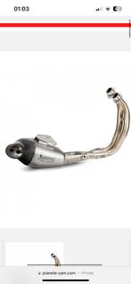 Pot Akrapovic mt07/tracer700 titanium, Utilisé