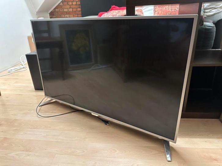 Philips 49” Ambilight smart tv defect, Audio, Tv en Foto, Televisies, Niet werkend, 4k (UHD), Philips, 100 Hz, Smart TV, Ophalen