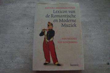 LEXICON VAN DE ROMANTISCHE EN MODERNE MUZIEK disponible aux enchères